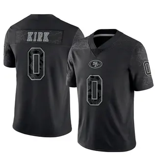 San Francisco 49ers Men's Christian Kirk Limited Reflective Jersey - Black