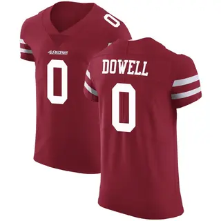 San Francisco 49ers Men's Colton Dowell Elite Team Color Vapor Untouchable Jersey - Red
