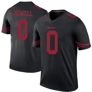 San Francisco 49ers Men's Colton Dowell Legend Color Rush Jersey - Black