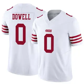 San Francisco 49ers Men's Colton Dowell Limited Vapor F.U.S.E. Jersey - White