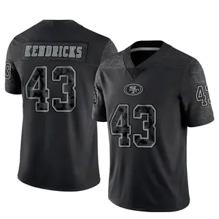 San Francisco 49ers Men's Eric Kendricks Limited Reflective Jersey - Black