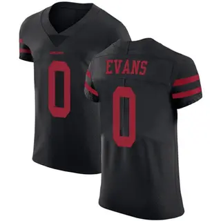 San Francisco 49ers Men's Mike Evans Elite Alternate Vapor Untouchable Jersey - Black