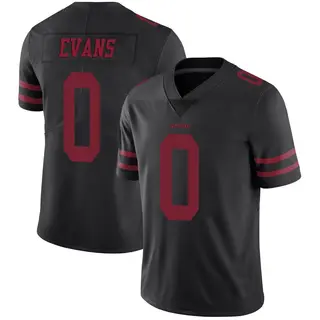 San Francisco 49ers Men's Mike Evans Limited Alternate Vapor Untouchable Jersey - Black