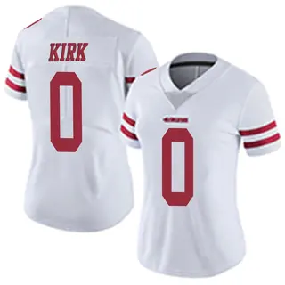 San Francisco 49ers Women's Christian Kirk Limited Vapor Untouchable Jersey - White