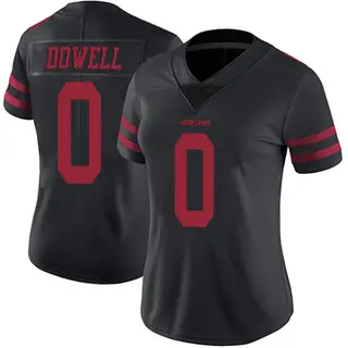 San Francisco 49ers Women's Colton Dowell Limited Alternate Vapor Untouchable Jersey - Black