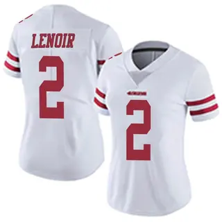 San Francisco 49ers Women's Deommodore Lenoir Limited Vapor Untouchable Jersey - White