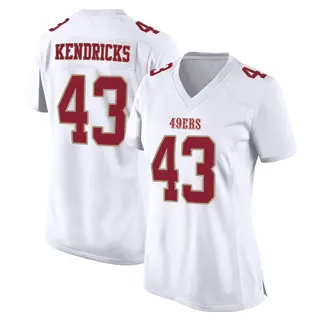 San Francisco 49ers Women's Eric Kendricks Game Fashion Jersey - White