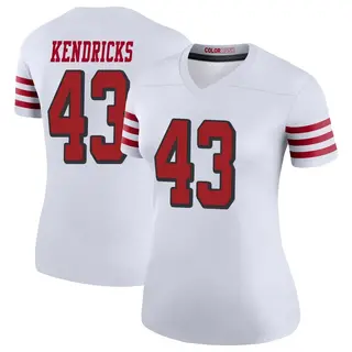 San Francisco 49ers Women's Eric Kendricks Legend Color Rush Jersey - White