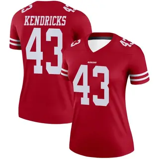 San Francisco 49ers Women's Eric Kendricks Legend Jersey - Scarlet