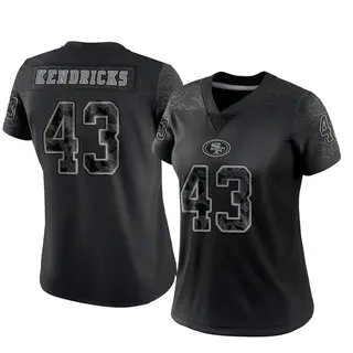 San Francisco 49ers Women's Eric Kendricks Limited Reflective Jersey - Black