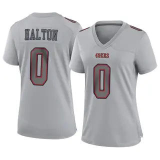San Francisco 49ers Women's Gracen Halton Game Atmosphere Fashion Jersey - Gray