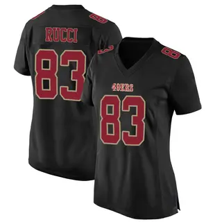 San Francisco 49ers Women's Hayden Rucci Game Fashion Jersey - Black