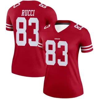 San Francisco 49ers Women's Hayden Rucci Legend Jersey - Scarlet