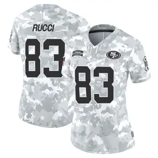 San Francisco 49ers Women's Hayden Rucci Limited Francisco 2024 Salute to Service Jersey - Arctic Camo