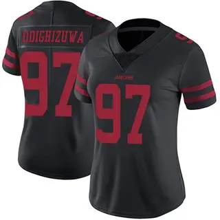 San Francisco 49ers Women's Osa Odighizuwa Limited Alternate Vapor Untouchable Jersey - Black