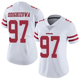 San Francisco 49ers Women's Osa Odighizuwa Limited Vapor Untouchable Jersey - White