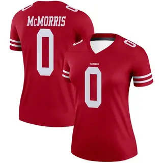 San Francisco 49ers Women's Patrick McMorris Legend Jersey - Scarlet