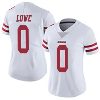 San Francisco 49ers Women's Vederian Lowe Limited Vapor Untouchable Jersey - White