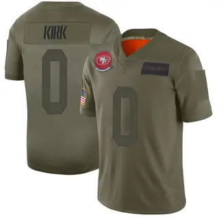 San Francisco 49ers Youth Christian Kirk Limited 2019 Salute to Service Jersey - Camo