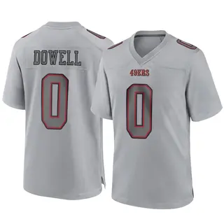 San Francisco 49ers Youth Colton Dowell Game Atmosphere Fashion Jersey - Gray