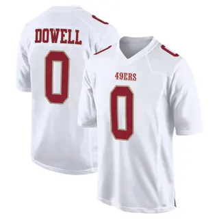 San Francisco 49ers Youth Colton Dowell Game Fashion Jersey - White