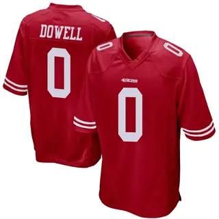 San Francisco 49ers Youth Colton Dowell Game Team Color Jersey - Red