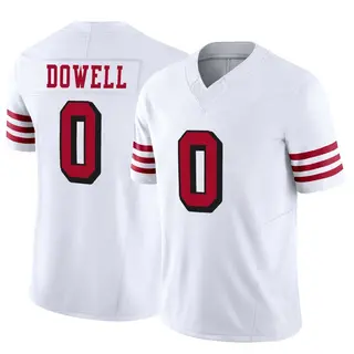 San Francisco 49ers Youth Colton Dowell Limited Alternate Vapor F.U.S.E. Jersey - White