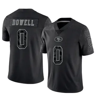 San Francisco 49ers Youth Colton Dowell Limited Reflective Jersey - Black