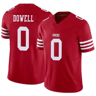 San Francisco 49ers Youth Colton Dowell Limited Vapor F.U.S.E. Jersey - Scarlet