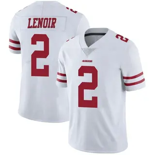 San Francisco 49ers Youth Deommodore Lenoir Limited Vapor Untouchable Jersey - White