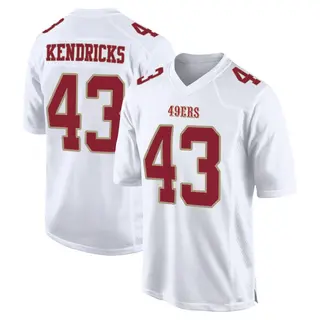 San Francisco 49ers Youth Eric Kendricks Game Fashion Jersey - White