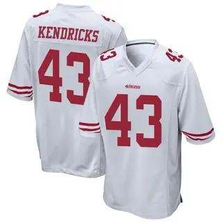 San Francisco 49ers Youth Eric Kendricks Game Jersey - White