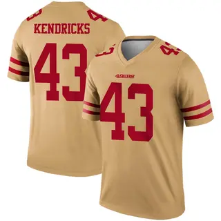 San Francisco 49ers Youth Eric Kendricks Legend Inverted Jersey - Gold