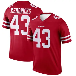 San Francisco 49ers Youth Eric Kendricks Legend Jersey - Scarlet