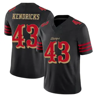 San Francisco 49ers Youth Eric Kendricks Limited 2025 Rivalries Collection Jersey - Black