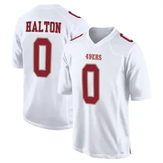 San Francisco 49ers Youth Gracen Halton Game Fashion Jersey - White