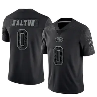 San Francisco 49ers Youth Gracen Halton Limited Reflective Jersey - Black