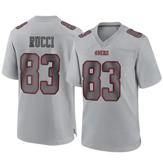 San Francisco 49ers Youth Hayden Rucci Game Atmosphere Fashion Jersey - Gray