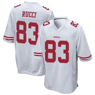 San Francisco 49ers Youth Hayden Rucci Game Jersey - White