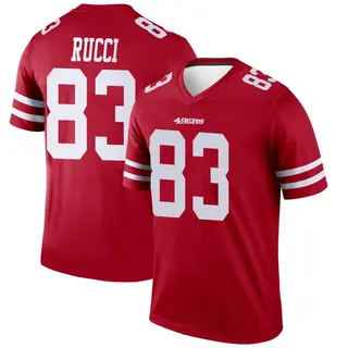 San Francisco 49ers Youth Hayden Rucci Legend Jersey - Scarlet