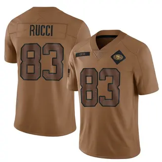 San Francisco 49ers Youth Hayden Rucci Limited 2023 Salute To Service Jersey - Brown
