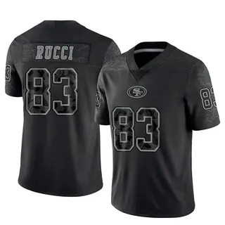 San Francisco 49ers Youth Hayden Rucci Limited Reflective Jersey - Black