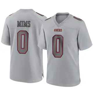 San Francisco 49ers Youth Jordan Mims Game Atmosphere Fashion Jersey - Gray