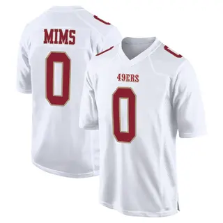 San Francisco 49ers Youth Jordan Mims Game Fashion Jersey - White