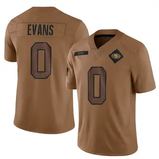 San Francisco 49ers Youth Mike Evans Limited 2023 Salute To Service Jersey - Brown