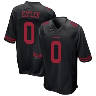San Francisco 49ers Youth Milo Eifler Game Alternate Jersey - Black