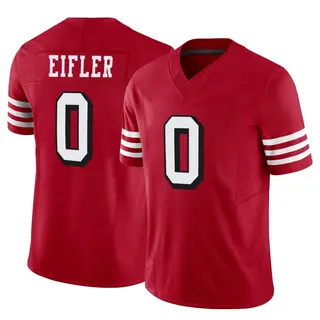 San Francisco 49ers Youth Milo Eifler Limited Alternate Vapor F.U.S.E. Jersey - Scarlet