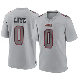 San Francisco 49ers Youth Vederian Lowe Game Atmosphere Fashion Jersey - Gray